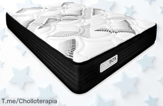 Descubre el colchón viscoelástico que transformará tus noches con firmeza perfecta y tecnología antiácaros a un precio loco ¡No dejes pasar esta oferta limitada!