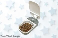 Descubre el comedero automático Cat Mate: ¡programa la comida de tu mascota y dale hasta 400g en un solo toque! Aprovecha este ofertón único antes que se agote