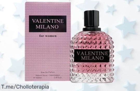 Descubre el encanto del EAU DE PARFUM VALENTINE MILANO a un precio loco, transforma tu esencia y siente la magia ¡No te pierdas este ofertón limitado y hazlo tuyo ya!