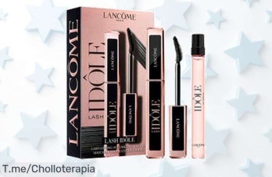 Descubre el estuche Mini Lash Idole LANCOME y transforma tus pestañas con este ofertón nunca visto, ¡aprovéchalo ya antes de que se agote!