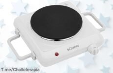 Descubre el hornillo eléctrico Bomann que calienta rápido y delicioso con un precio loco Oferta única, ¡no dejes pasar este super chollo y hazlo tuyo ya!