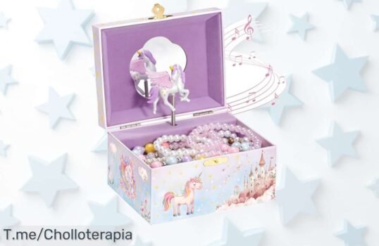Descubre el joyero musical con unicornio giratorio que toda niña desea a un precio loco, ¡aprovecha este ofertón y hazlo tuyo antes de que se acabe!