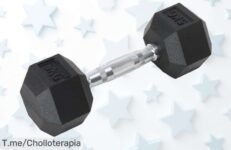 Descubre el manillar hexagonal de 5 kg, un super chollo que te hará entrenar como un pro Aprovecha este ofertón limitado y brilla en tus entrenos ¡Cómpralo ya!