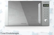 Descubre el microondas del futuro sin plato y aprovecha un descuento brutal que transformará tu cocina ¡No pierdas esta oferta única, compra ya antes de que se acabe!