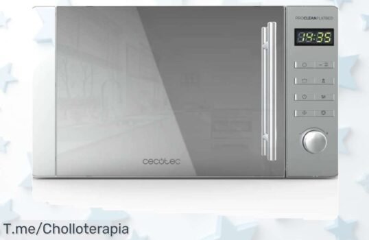 Descubre el microondas del futuro sin plato y aprovecha un descuento brutal que transformará tu cocina ¡No pierdas esta oferta única, compra ya antes de que se acabe!
