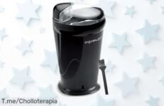 Descubre el molinillo de café eléctrico Aigostar Breath con cuchillas duraderas y disfruta de un café fresco al instante ¡Aprovecha este ofertón único antes que se agote!