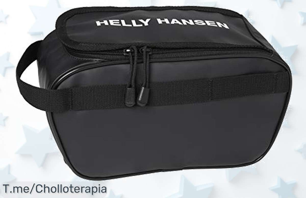 Descubre el neceser Scout HH de Helly Hansen, resistente y a prueba de agua, ¡aprovéchate del precio loco! Organiza tus aventuras con este ofertón. ¡Cómpralo ya antes que se agote!