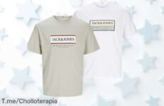 Descubre el ofertón de 2 camisetas Jack & Jones a un precio loco; cómodas, con estilo y perfectas para ti ¡Compra ya antes de que se agoten!