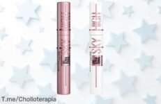 Descubre el ofertón de Maybelline: longitud y cuidado sin límites para tus pestañas, con un precio loco que no podrás dejar pasar ¡Haz tu pedido antes que se acabe!