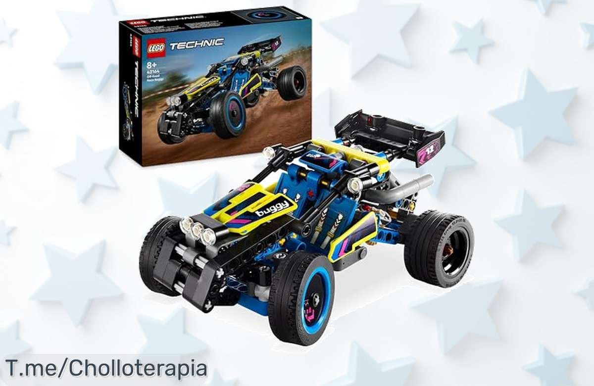 Descubre el ofertón del LEGO Technic Buggy de Carreras Todoterreno, diversión y aprendizaje en uno. ¡No te quedes sin el tuyo! Solo por tiempo limitado a precio loco.