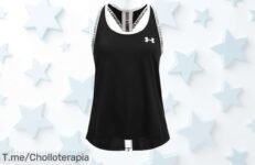 Descubre el ofertón del UA Knockout Tank Top: tejido ultra suave, tecnología antiolor y diseño espectacular ¡Hazte con la tuya antes de que se acabe este precio loco!