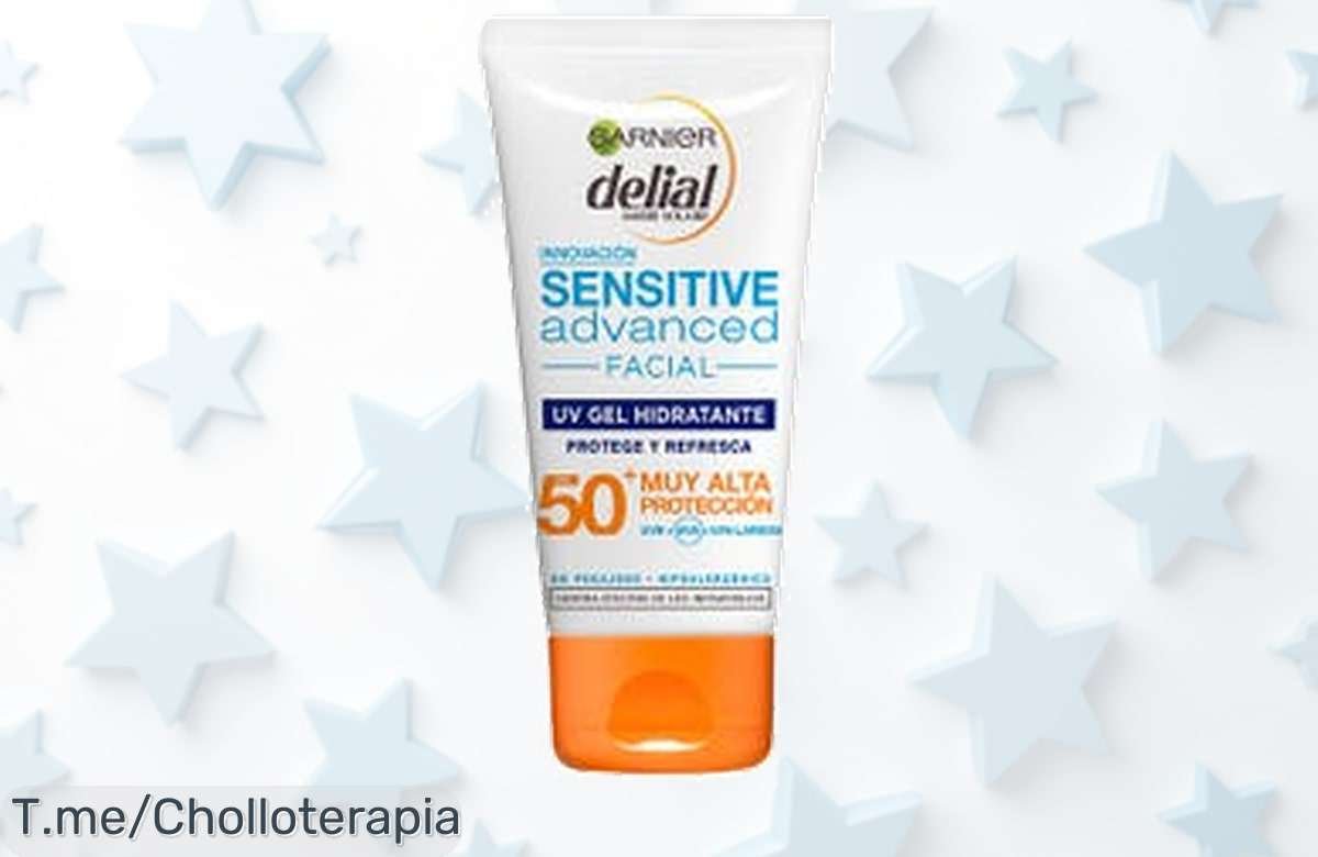 Descubre el ofertón del año: Sensitive Advanced Facial Spf 50+ DELIAL, hipoalergénico y ultra hidratante. ¡Protege tu piel con un precio loco! No esperes, stock limitado.
