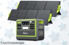 Descubre el ofertón del generador solar portátil FOSSiBOT F2400, carga todo al instante a un precio loco ¡No dejes pasar esta oportunidad única y cómpralo ya antes de que se agote!