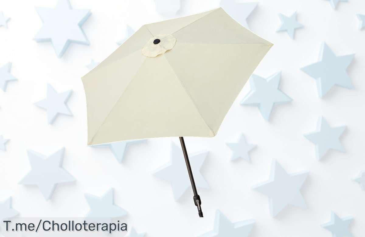 Descubre el parasol hexagonal crema de 270 cm, ¡una oferta nunca vista con mástil de aluminio! Sombra perfecta y estilo para tu verano a precio loco. ¡Compra ya antes de que se agote!