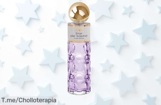 Descubre el perfume que todos desean, Star De Saphir te envuelve en elegancia y hace que brilles No dejes pasar este ofertón por tiempo limitado, ¡cómpralo ya!