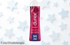 Descubre el placer único de Durex Play Lubricante Cereza, dile adiós a la sequedad y transforma tus noches con este ofertón nunca visto ¡Compra ahora antes que se agote!