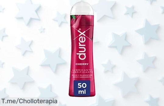 Descubre el placer único de Durex Play Lubricante Cereza, dile adiós a la sequedad y transforma tus noches con este ofertón nunca visto ¡Compra ahora antes que se agote!