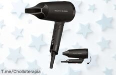 Descubre el poder del secador Rowenta x Karl Lagerfeld: tecnología avanzada y aire frío para un cabello suave y brillante a precio loco ¡Compra ahora antes de que volar!
