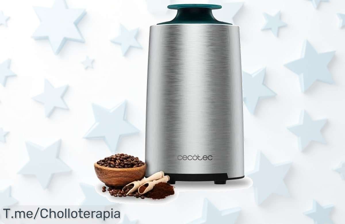 Descubre el potente molinillo de café que todos quieren, controla el grado de molido y disfruta del mejor sabor a un precio loco. ¡Aprovecha este ofertón antes que se agote!