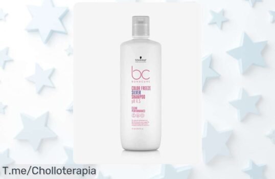 Descubre el precio loco del Schwarzkopf Bonacure Color Freeze Silv Champú 1000Ml, ¡brillo y vida para tu cabello! Aprovecha este ofertón antes de que se agote