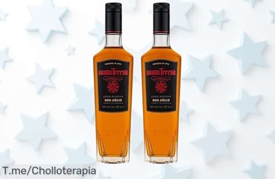 Descubre el rey de los cócteles: Santa Teresa Ron Oscuro Gran Reserva en paquete de 2, precio loco y calidad garantizada Aprovecha este ofertón antes que se acabe ya!