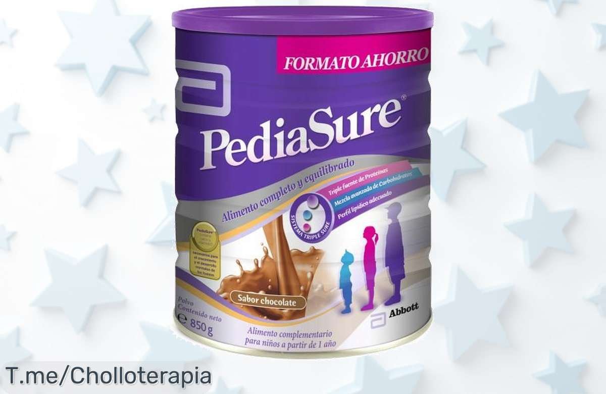 Descubre el sabor delicioso y nutritivo de Pediasure Sabor Chocolate, un super chollo que dará energía a tus pequeños. ¡Compra ahora antes de que se agote!