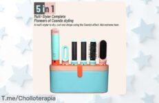 Descubre el secador 5 en 1 Multi Styler y transforma tu cabello con brillo espectacular No te pierdas este ofertón único, ¡compra ahora antes de que se agote!