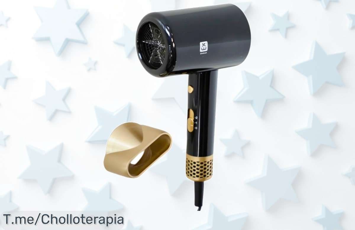 Descubre el secador de pelo silencioso a precio de locura, cuida tu cabello con iones negativos y elimina el frizz. ¡Aprovecha este ofertón antes que se agote!