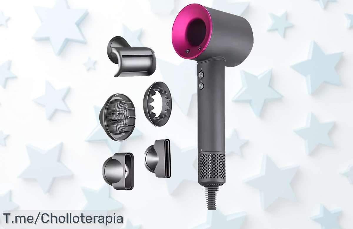 Descubre el secador iónico EasySpeed 5 en 1 a un precio loco, ¡potente y silencioso! Secado rápido como el rayo. Oferta limitada, ¡compra ya antes de que se agoten!