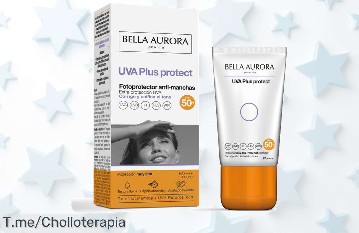 Descubre el secretazo para una piel radiante con Bella Aurora UVA Plus Protect, ¡super protección SPF50+ a un precio loco! Aprovecha esta oferta limitada y compra ya.