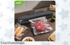 Descubre el sellador de alimentos que transforma tu cocina con un super chollo: 10 bolsas gratis y frescura garantizada, ¡compra ya antes de que se acabe esta oferta única!