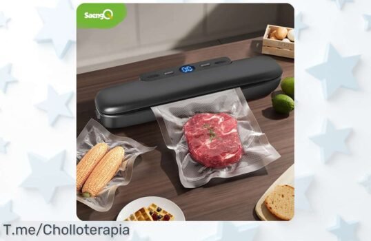 Descubre el sellador de alimentos que transforma tu cocina con un super chollo: 10 bolsas gratis y frescura garantizada, ¡compra ya antes de que se acabe esta oferta única!