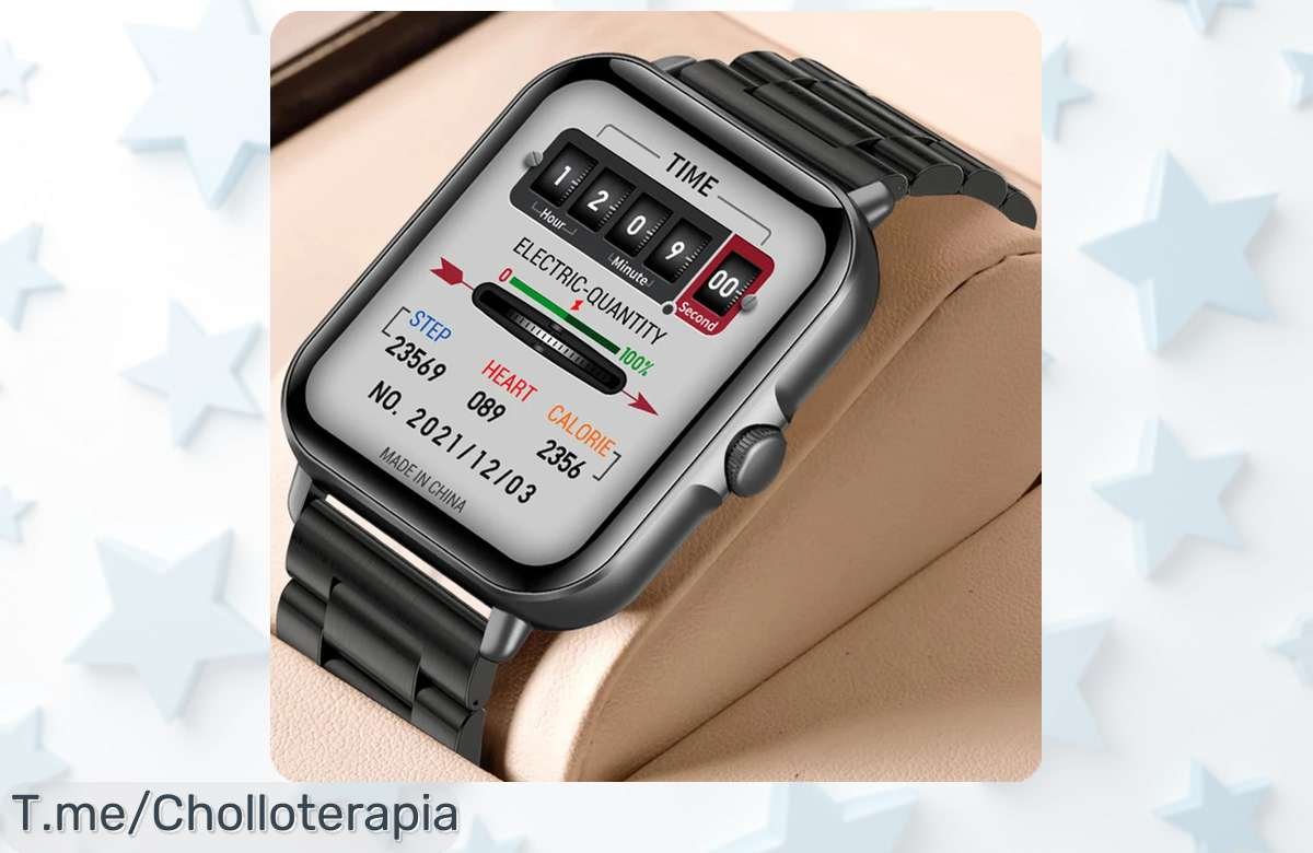 Descubre el smartwatch que lo hace todo: llamadas, música y diseño resistente. Aprovecha este ofertón único y mejora tu estilo en el deporte. ¡Compra ya antes de que se acabe!