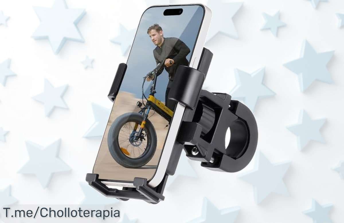 ¡Descubre el soporte ajustable de 360° para tu móvil y disfruta del mejor precio loco! Solo hasta agotar existencias, ¡compra ya antes que se acabe este ofertón!