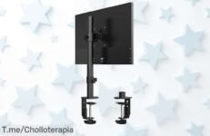 Descubre el soporte monitor que transforma tu espacio: ajusta como un pro, instala fácil y ahorra espacio ¡No dejes pasar este ofertón antes de que desaparezca!