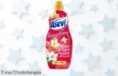 Descubre el suavizante Asevi Sensations Pasión & Tiaré a un precio loco, que elimina arrugas y deja un aroma duradero ¡Compra ya antes de que se acaben!