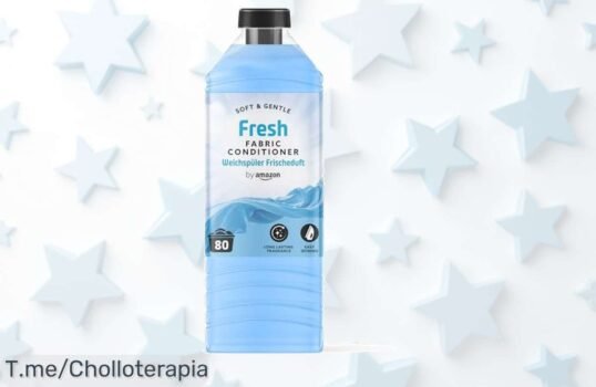 ¡Descubre el suavizante By Amazon a un precio loco! Ropa suave y con aroma floral irresistible que no podrás resistir ¡Aprovecha esta oferta increíble antes de que se agote!