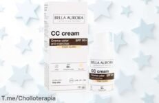 Descubre el super chollo CC Cream Antimanchas Bella Aurora: protección SPF50+ y un tono claro que ilumina tu piel ¡Aprovecha este ofertón antes de que se acabe!