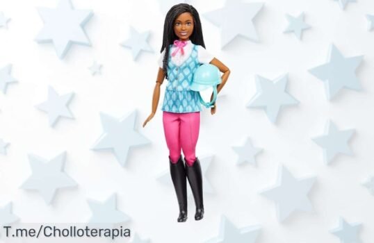 Descubre el súper chollo de Barbie Brooklyn, la muñeca jinete que desata tu creatividad y te lleva a aventuras increíbles ¡Compra ahora antes de que se agote!