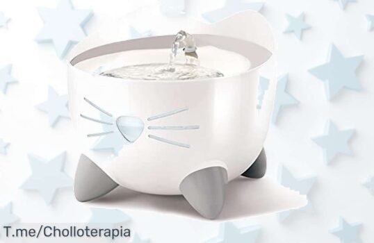 Descubre el super chollo de Catit Pixi: la fuente silenciosa que mantiene a tu gato feliz y saludable con agua fresca ¡No te quedes sin ella, oferta limitada ya!