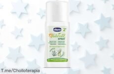 Descubre el super chollo de Chicco NaturalZ, el spray protector que cuida la piel de tu bebé con ingredientes naturales y refrescantes ¡No te lo pierdas, oferta limitada!