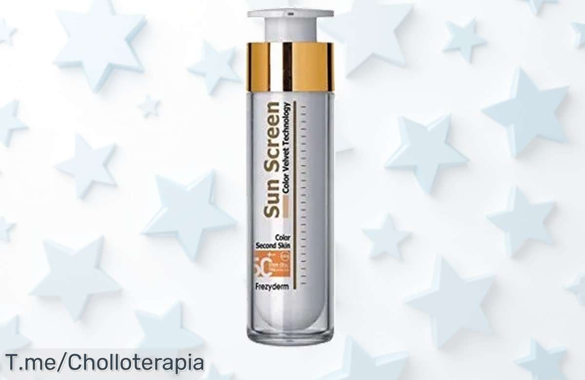 Descubre el super chollo de FREZYDERM VELVET SPF50+: protección y color espectacular para tu piel. No esperes más, ¡esta oferta nunca vista se agota rápido!