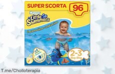 Descubre el super chollo de Huggies Little Swimmers: 96 pañales bañadores con diseños de Disney que transformarán la diversión en el agua ¡Compra ahora antes de que se acaben!
