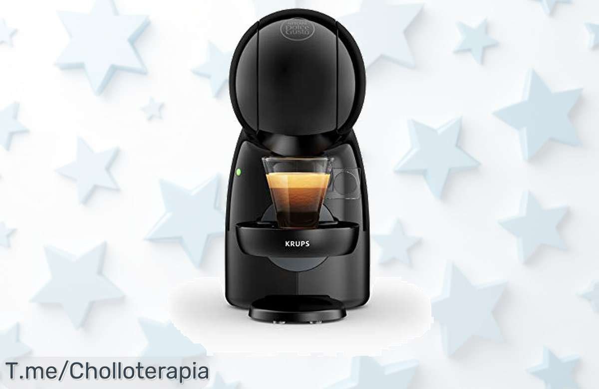 Descubre el super chollo de Krups Nescafé Dolce Gusto Piccolo XS: sabor en segundos, 15 bares de presión y un kit de bienvenida increíble. ¡Apresúrate, oferta limitada!