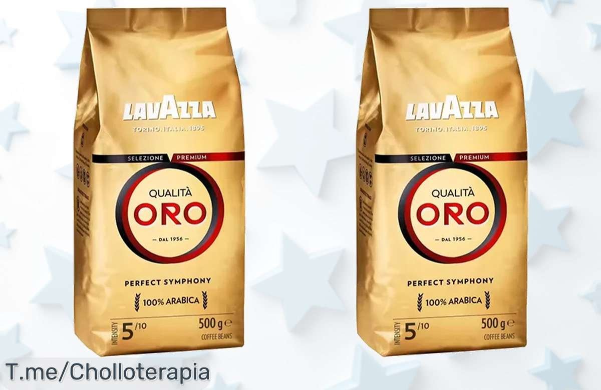 Descubre el super chollo de Lavazza Qualità Oro: café en grano natural que transforma tus mañanas en pura magia. ¡Aprovecha esta oferta espectacular antes de que se acabe!