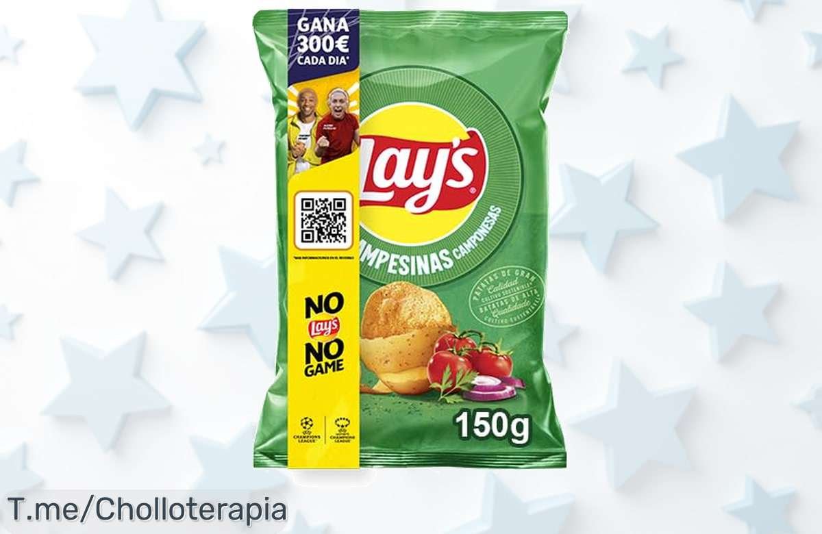 Descubre el super chollo de Lay’s Campesinas: patatas fritas irresistibles con sabores vegetales, una oferta nunca vista que encantará a tu familia. ¡Compra ahora antes de que se acaben!