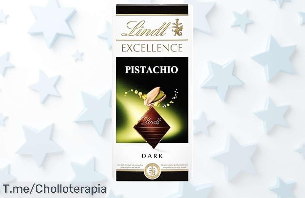 Descubre el super chollo de Lindt: Chocolate con Pistacho a un precio de ganga que hará brillar tu café. ¡No te lo pierdas, solo por tiempo limitado!