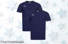 Descubre el super chollo de PUMA: 2 camisetas teamGOAL Casuals con estilo único y calidad garantizada ¡No te las pierdas, aprovecha este ofertón antes de que se agoten!