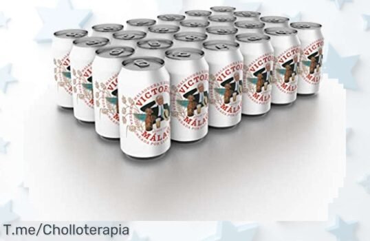 Descubre el super chollo de Victoria Cerveza: 24 latas de sabor suave y equilibrado a un precio loco ¡Apresúrate, esta oferta única no durará!