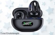 Descubre el super chollo de auriculares Bluetooth 53 con 36h de autonomía y sonido HD, ¡ofertón limitado que no te puedes perder! Conviértete en el más cool ahora mismo